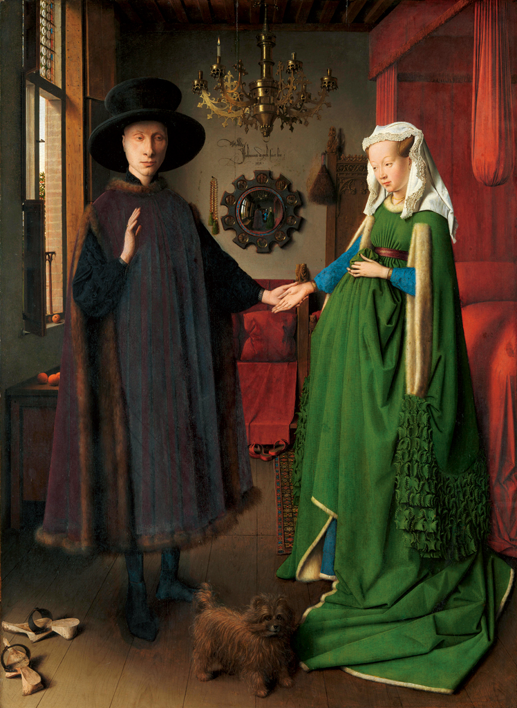   扬·凡·艾克  Jan Van Eyck——乔瓦尼·阿诺菲尼与妻子